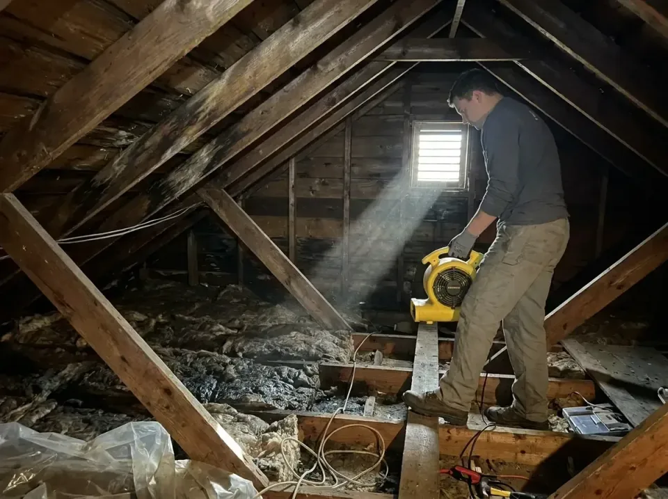 attic-water-damage-drying-proc-007 — frequently asked questions, Emergency Water Extraction & 24/7 Flood Response in North T…
